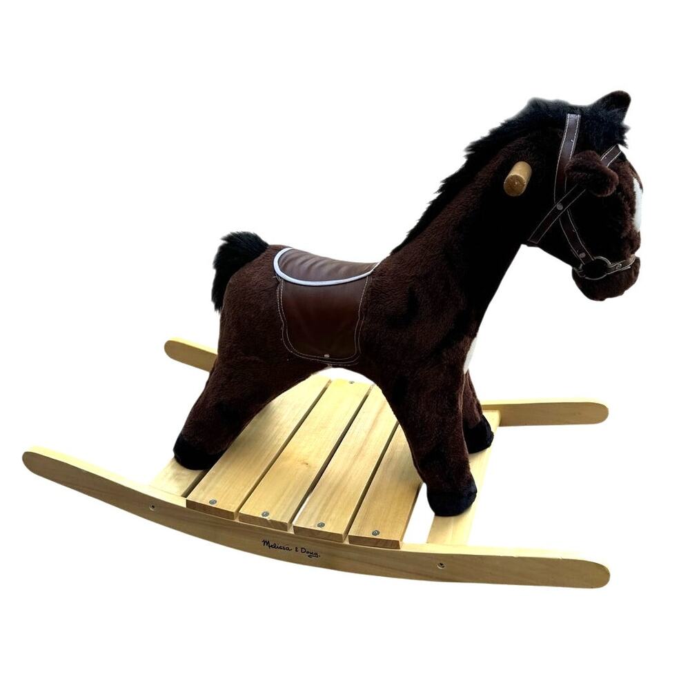 Melissa And Doug Seesaw Rocking Horse Teeter Totter Heirloom Rare USA